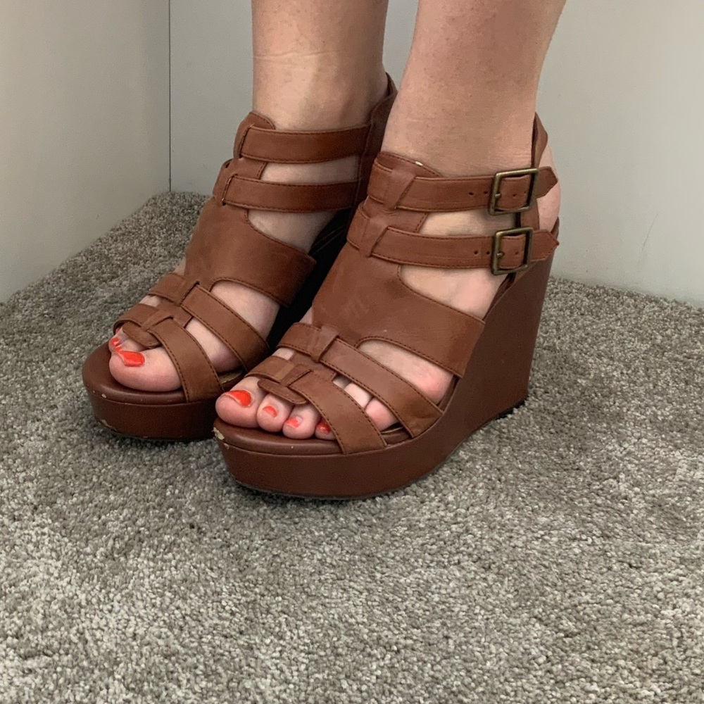 GIANNI BINNI Brown Wedges